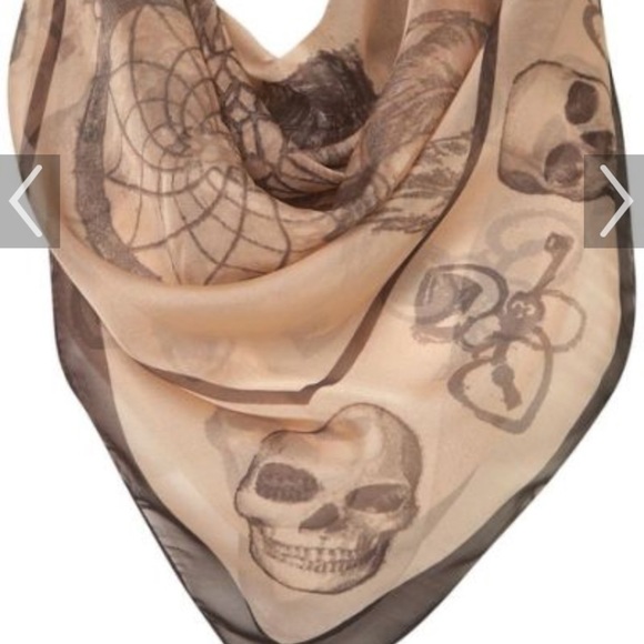 Topshop Accessories - Topshop Skull scarf